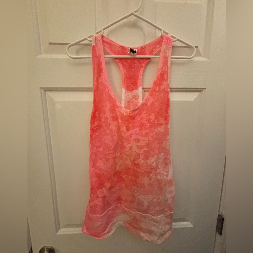 🎆3 for $15 The North Face Women's Coral Pink Racerback Tank Large